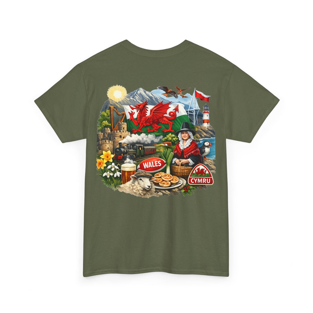 Wales Pride T-Shirt — 'Make Wales Great Again' Welsh Dragon Tee