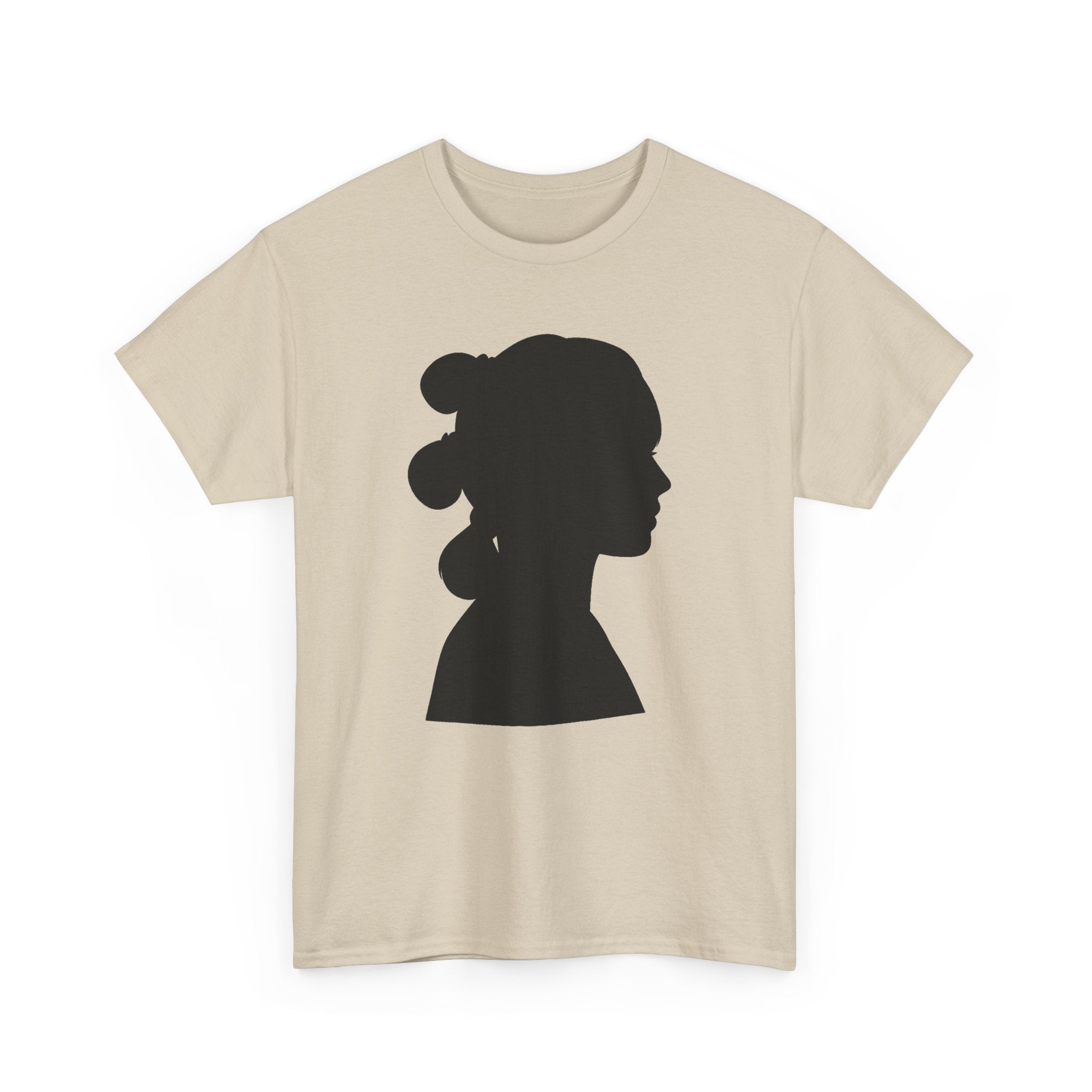 Princess Leia Star Wars Silhouette Profile Tee — Classic Portrait T‑Shirt