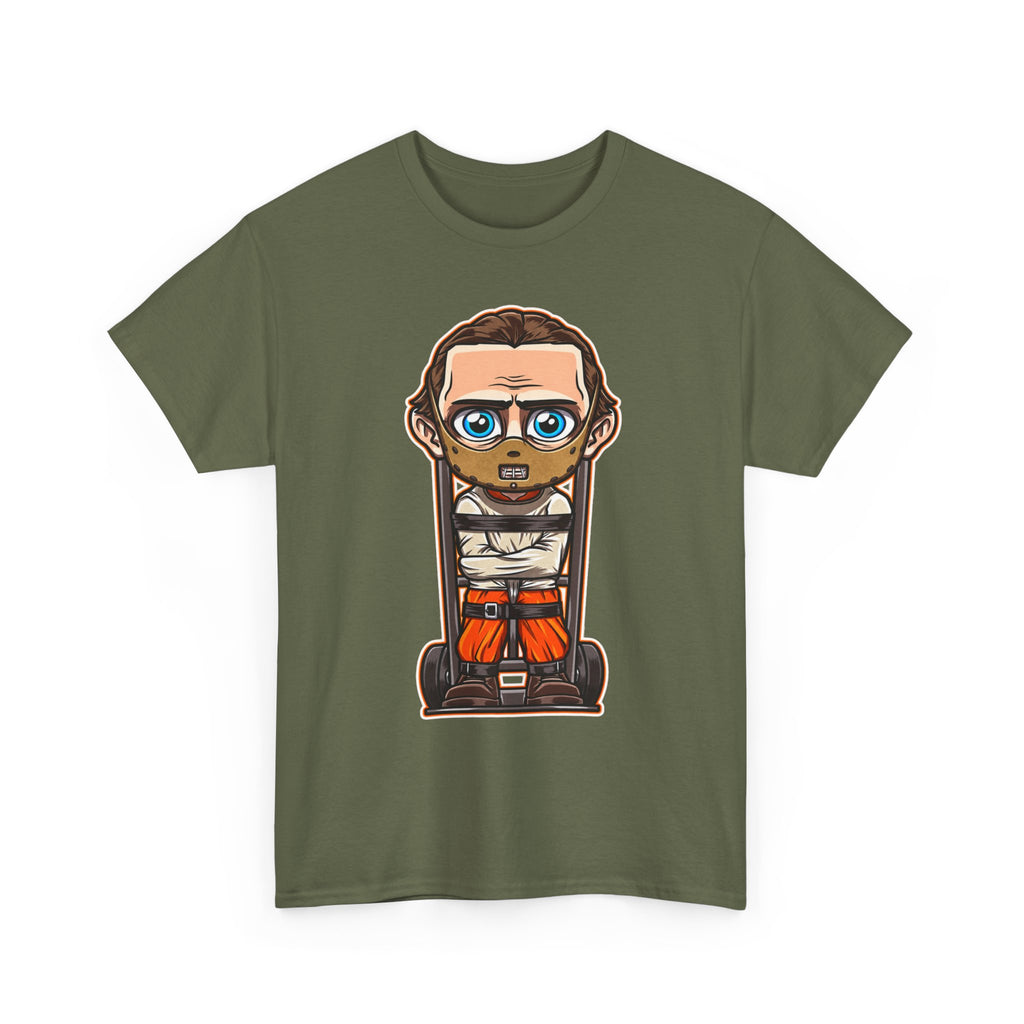 Chibi Prisoner Character Tee — Cute Cartoon Inmate Graphic T-Shirt