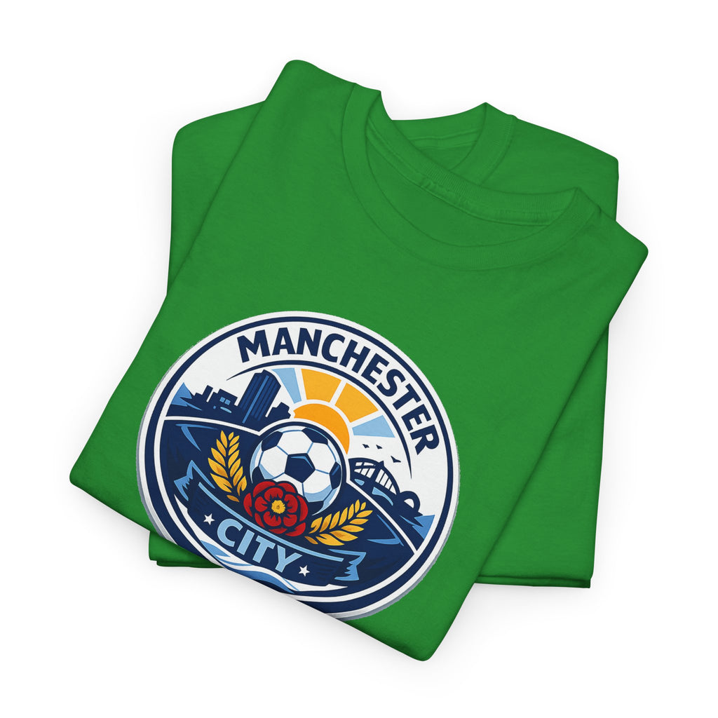 Manchester City Crest T-Shirt — Soccer Fan Tee
