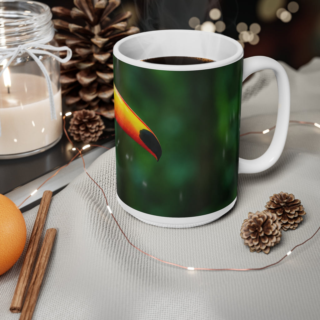 Toucan Photo Ceramic Coffee Mug – Tropical Bird 11oz & 15oz