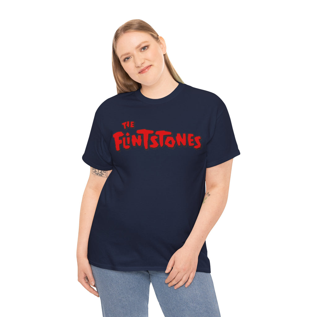 The Flintstones Logo Tee - Retro Cartoon Graphic T-Shirt