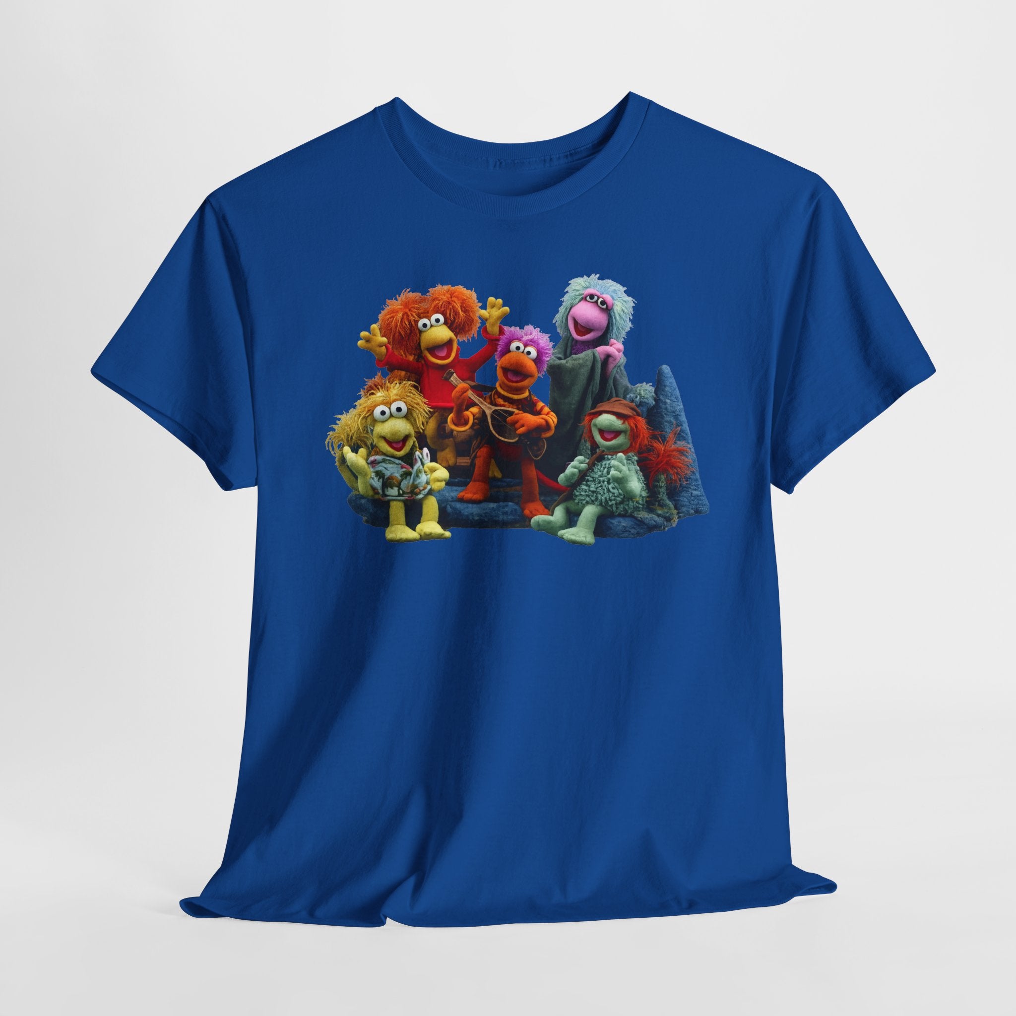 Fraggle Rock Muppet Crew Graphic Tee — Vintage Puppet Group T-Shirt