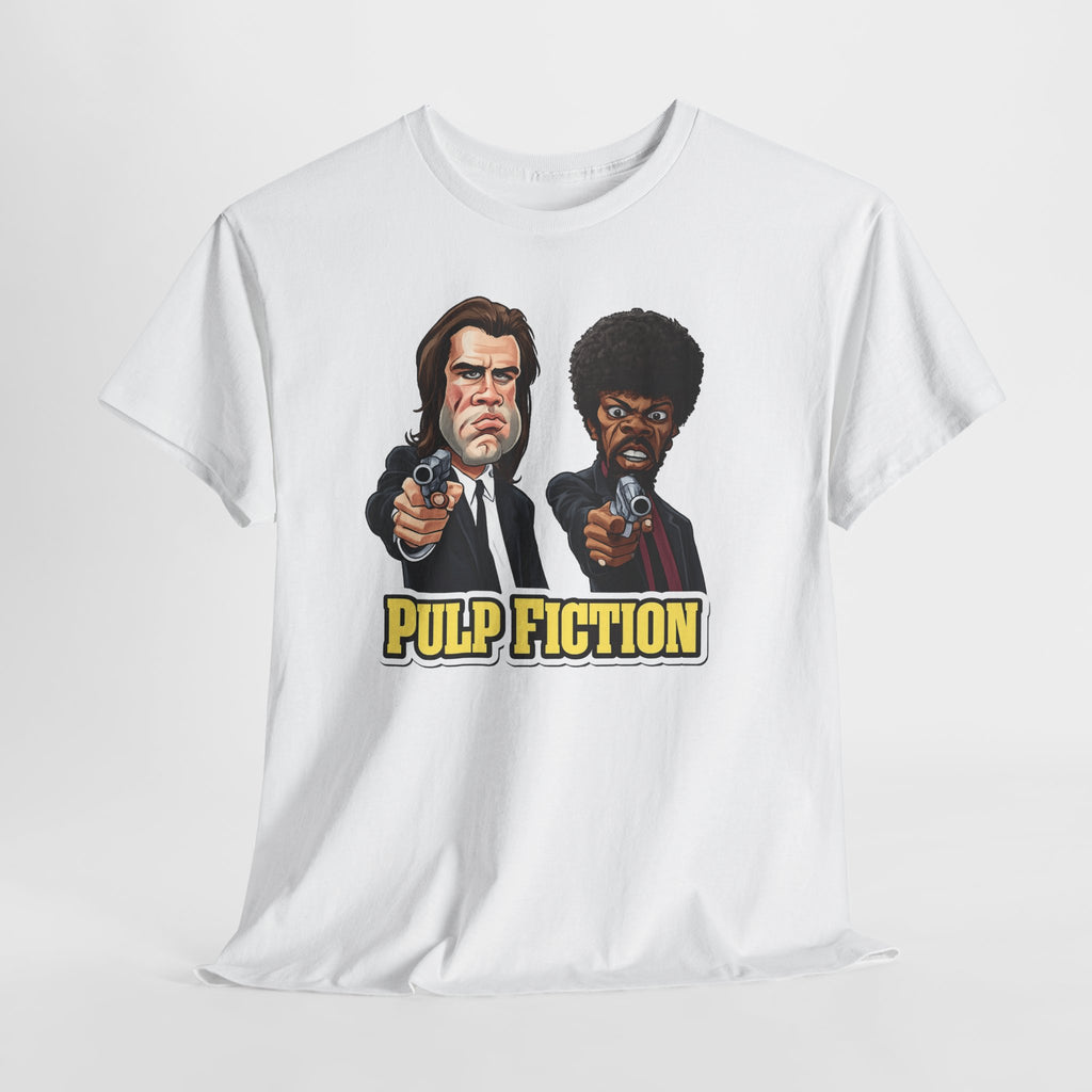 Pulp Fiction Graphic Tee - Retro Movie Poster T-Shirt
