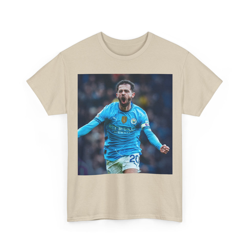 Bernardo Silva Tribute Tee – Inspirational Letter & Celebrating Goal Moment