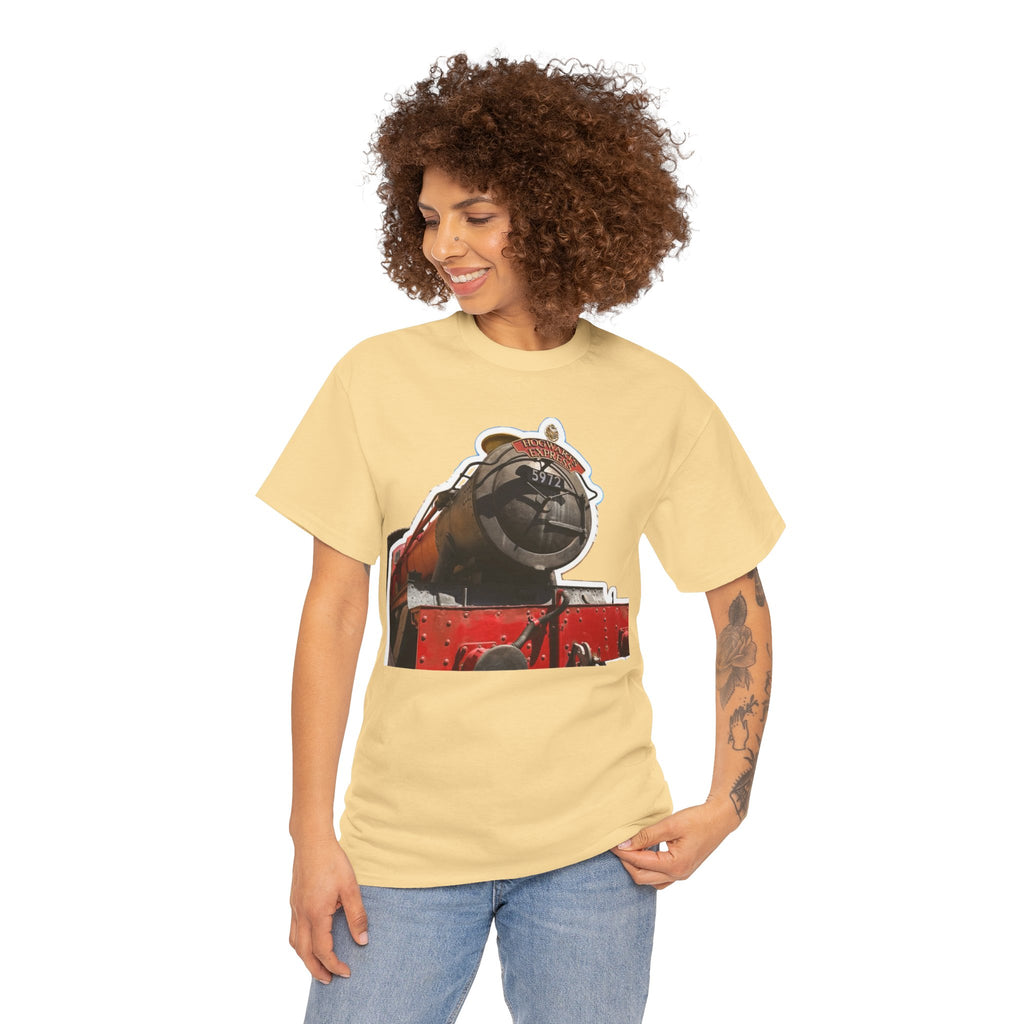 Hogwarts Express Steam Engine Train T-Shirt – Vintage Locomotive Graphic Tee