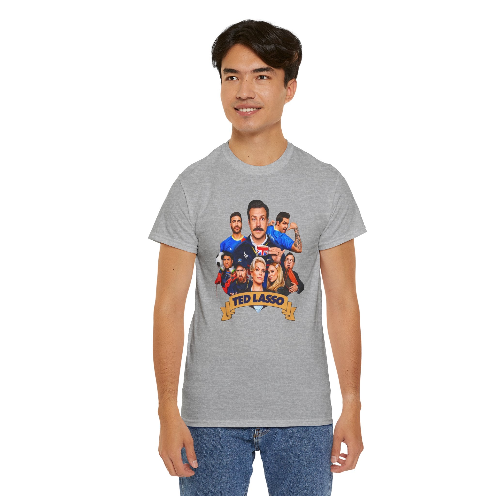 Ted Lasso Inspired Cast Graphic Tee — TV Show Fan Shirt