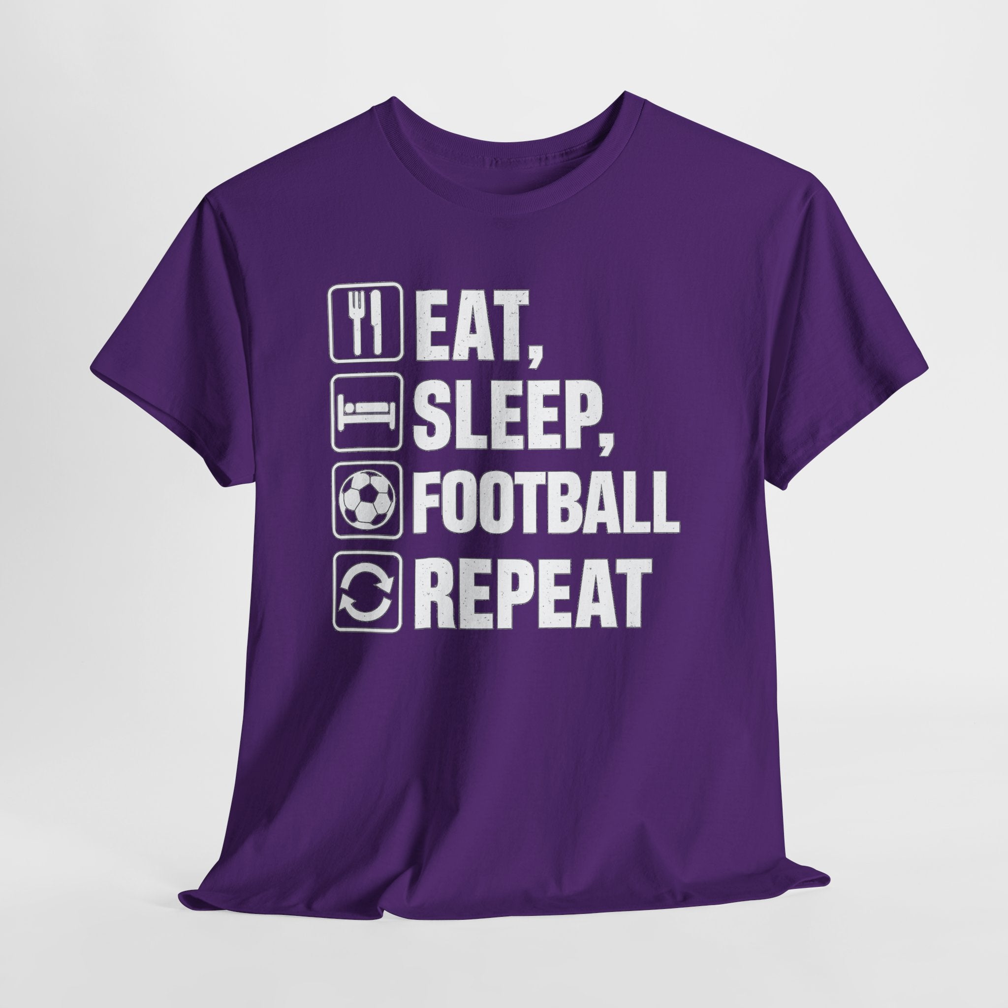Football Eat Sleep Repeat T-Shirt