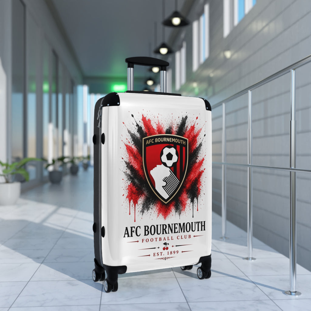 AFC Bournemouth Suitcase – Football Club Crest Cabin Luggage