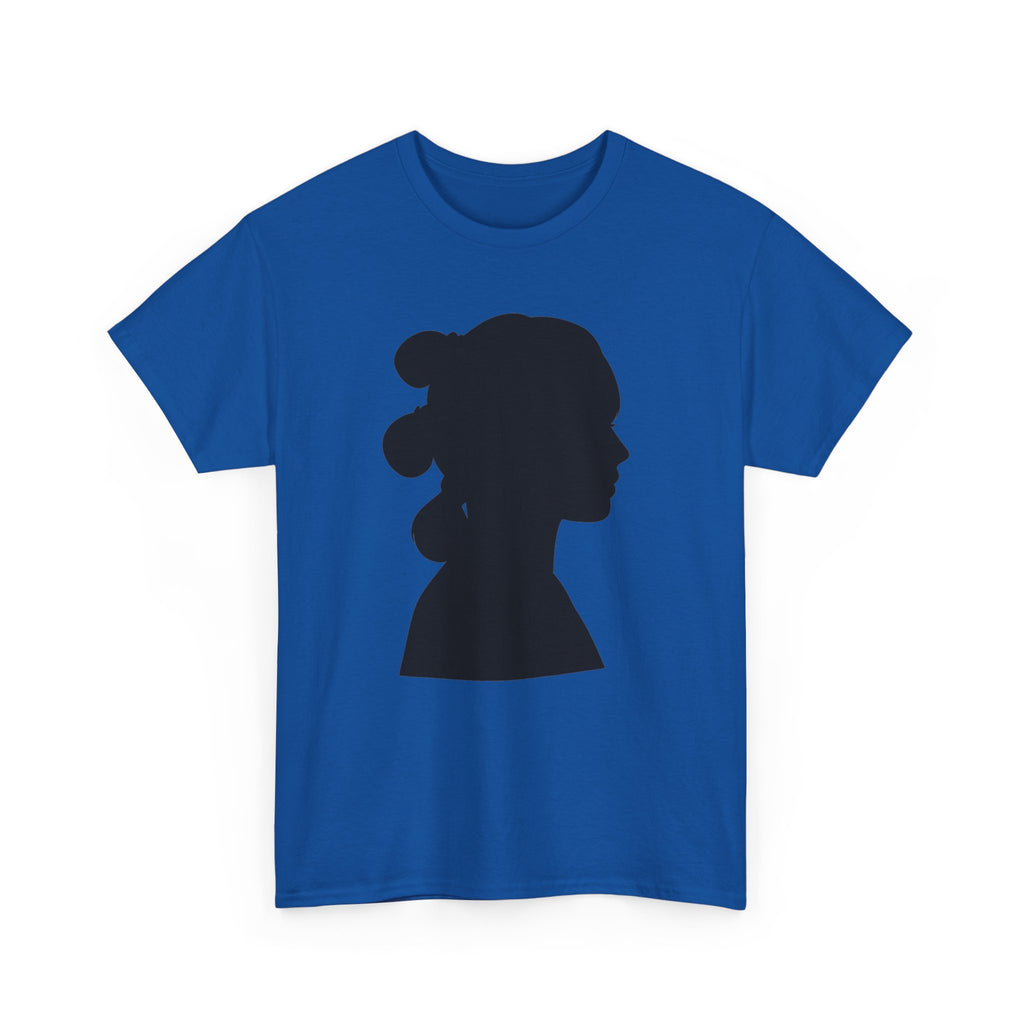 Princess Leia Star Wars Silhouette Profile Tee — Classic Portrait T‑Shirt