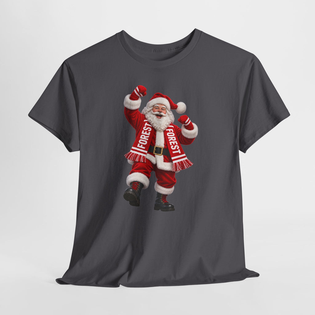 Nottingham Forest Santa Claus Dancing T‑Shirt — Vintage Christmas Holiday Tee