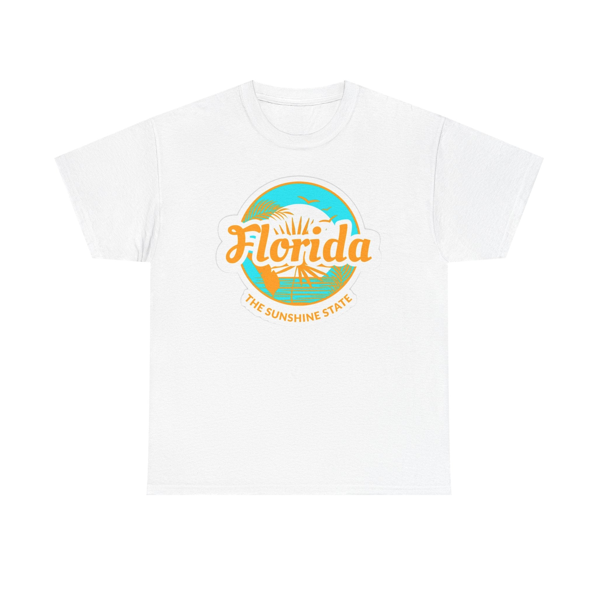 Florida Sunshine State T‑Shirt – Retro Beach Logo Tee
