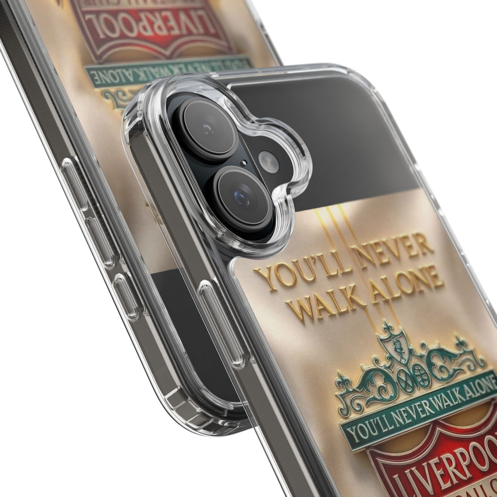Liverpool FC 'You'll Never Walk Alone' Clear Phone Case