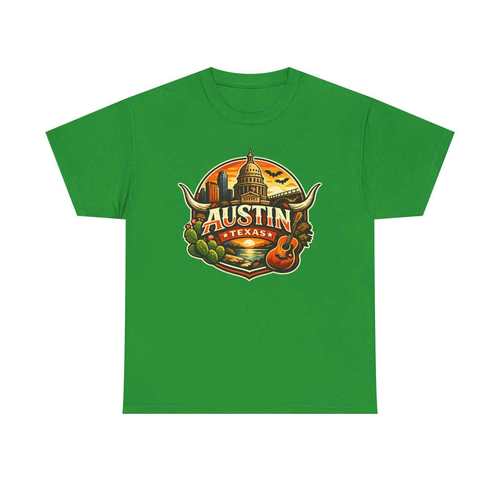 Austin Texas Vintage Travel T-Shirt
