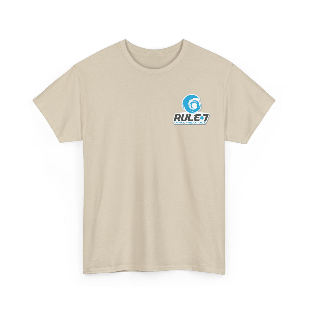 T-Shirt — Rule #7 “Don’t Freak Out” Logo Tee