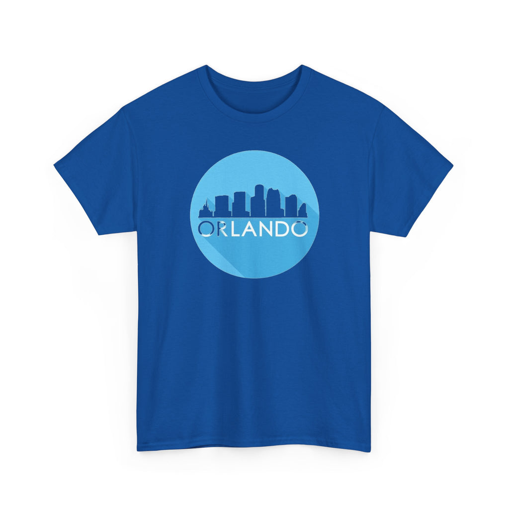 Orlando Skyline Tee — Blue Circle City Skyline T-Shirt