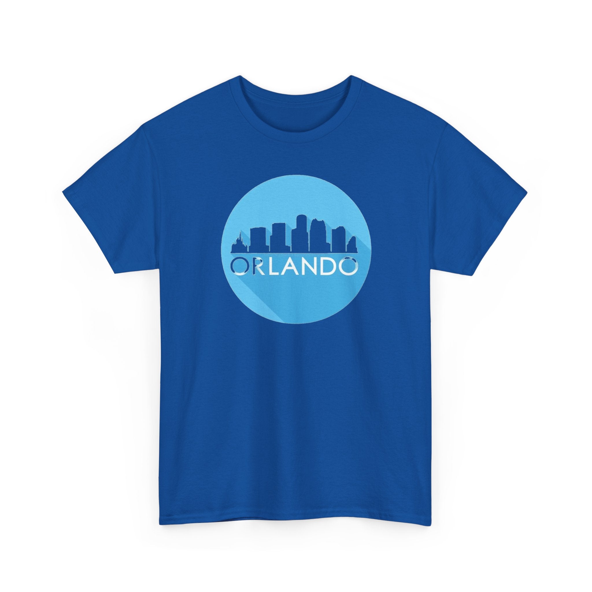 Orlando Skyline Tee — Blue Circle City Skyline T-Shirt