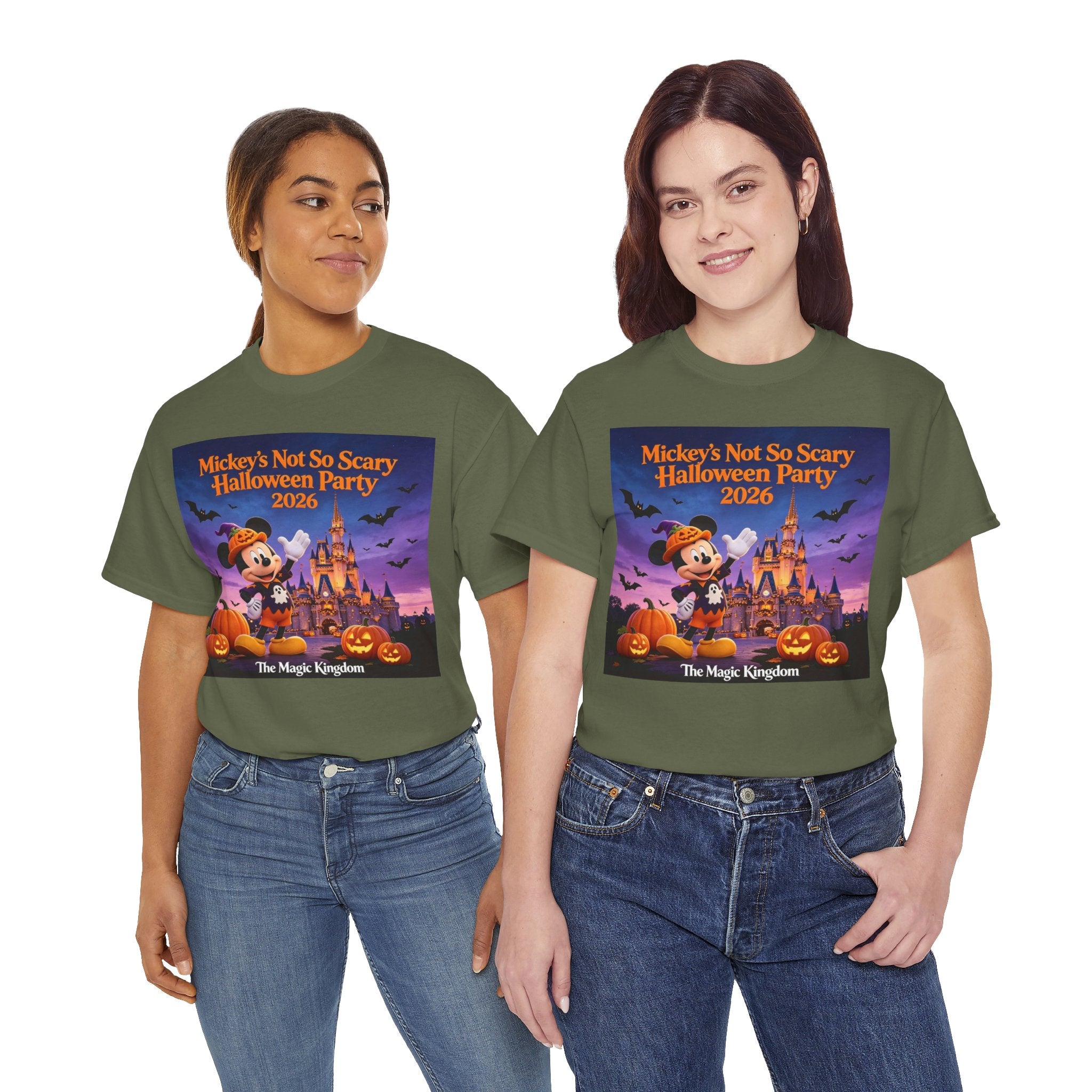 Halloween Party T‑Shirt — "Not So Scary" 2026 Magic Kingdom Tee