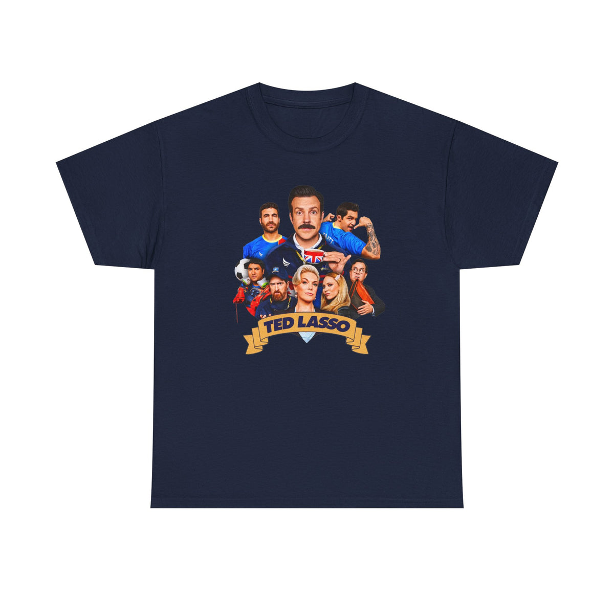 Ted Lasso Inspired Cast Graphic Tee — TV Show Fan Shirt