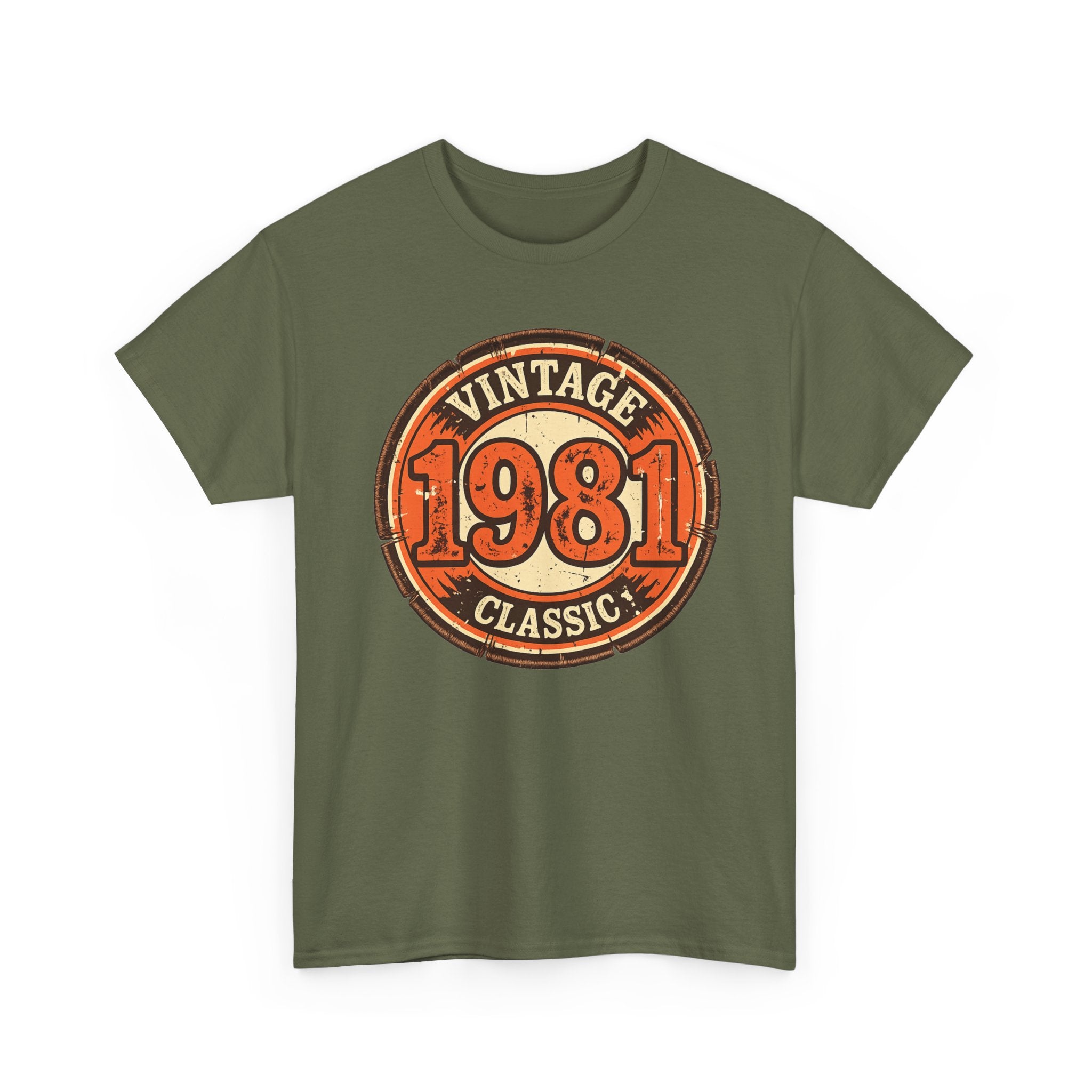 Vintage 1981 Classic T-Shirt — Retro Birthday Tee