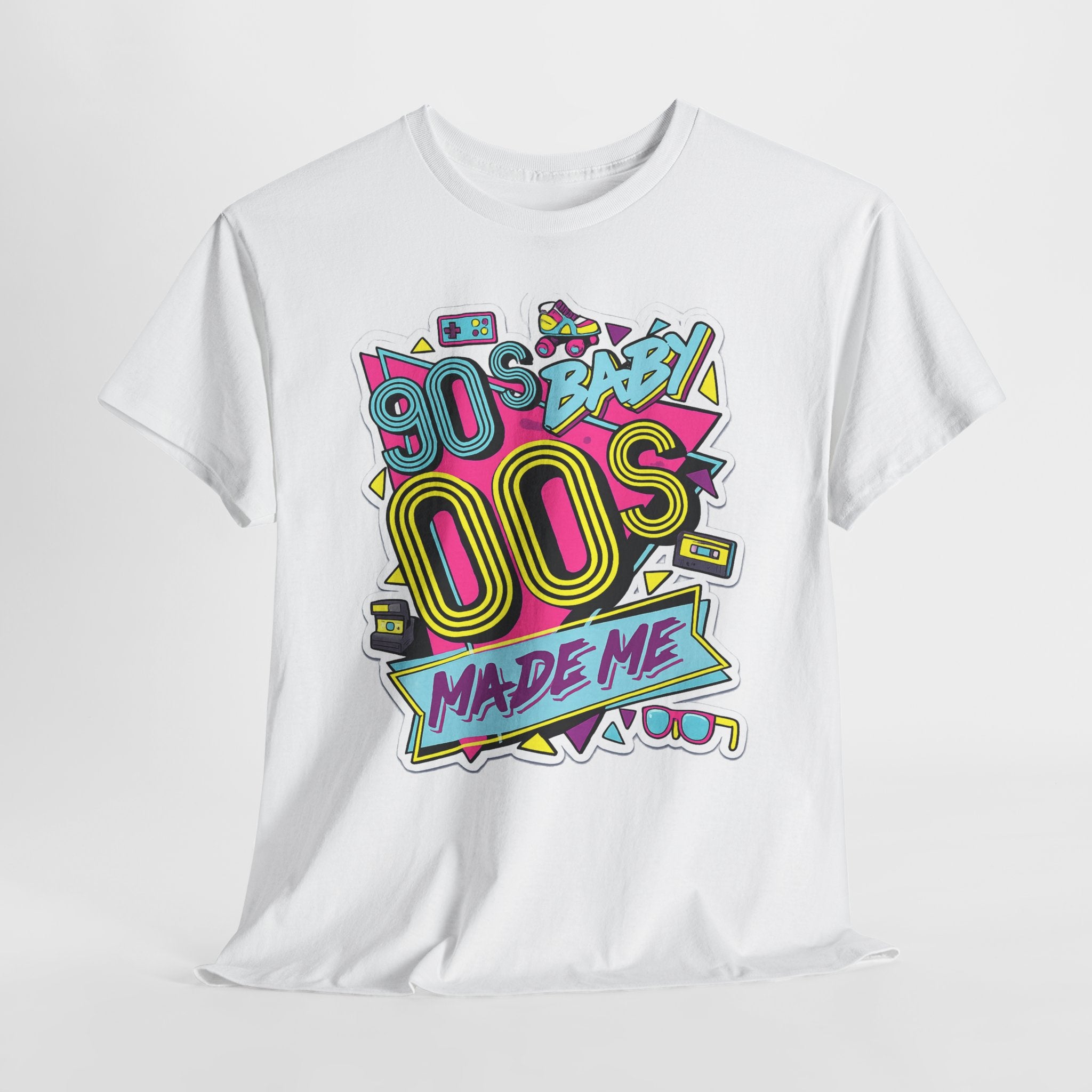 90s Baby Tee – '00s Made Me' Retro Graphic T-Shirt