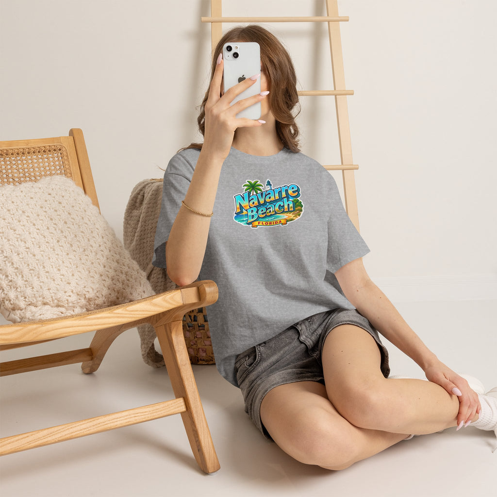 Navarre Beach Florida T-Shirt – Retro Tropical Vacation Tee