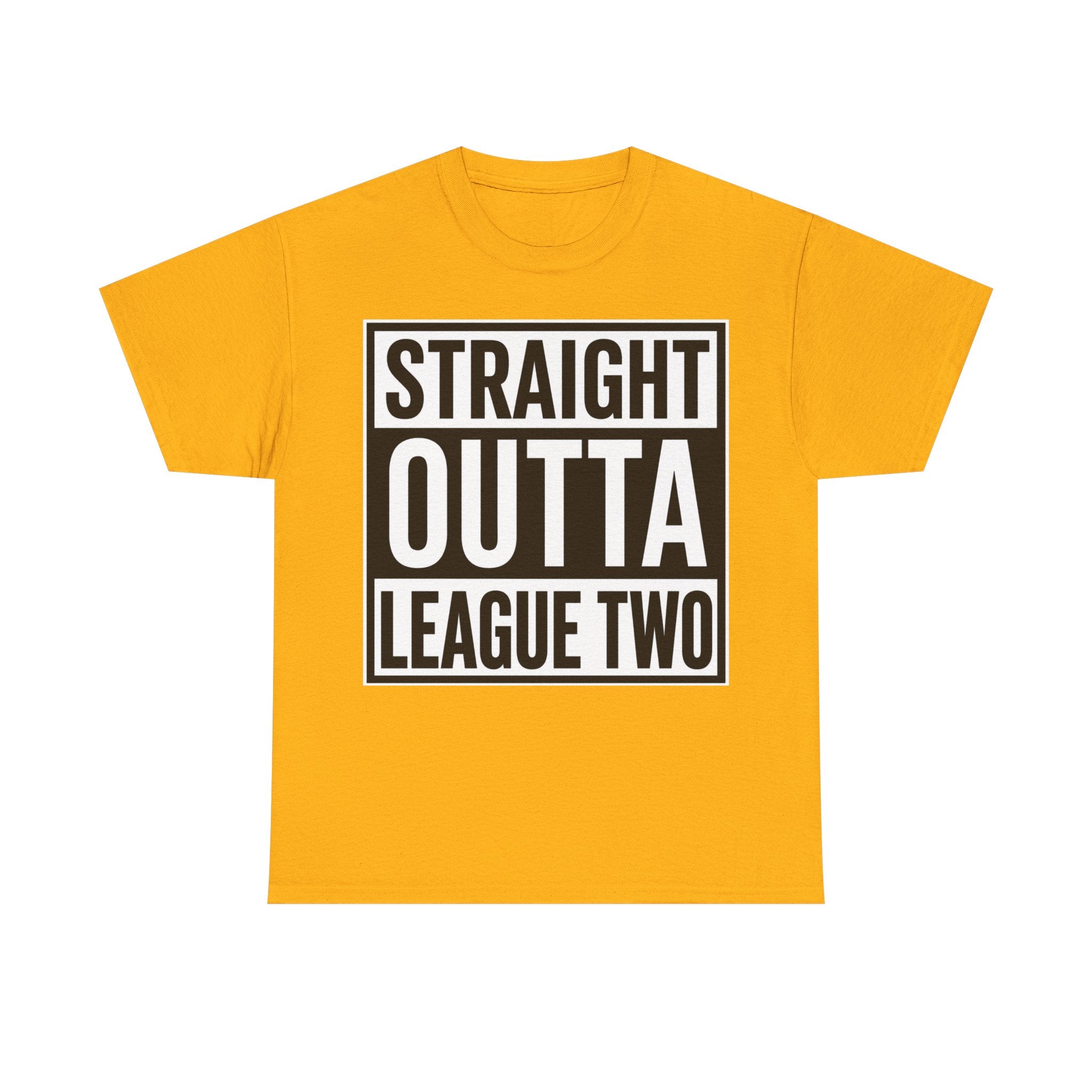 Straight Outta League Two T-Shirt — Football Fan Shirt