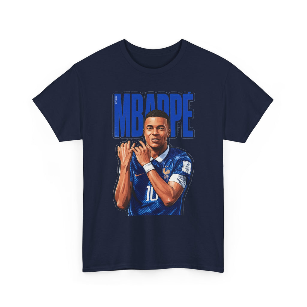 MBAPPE Graphic Shirt Soccer Star Portrait Tee — "