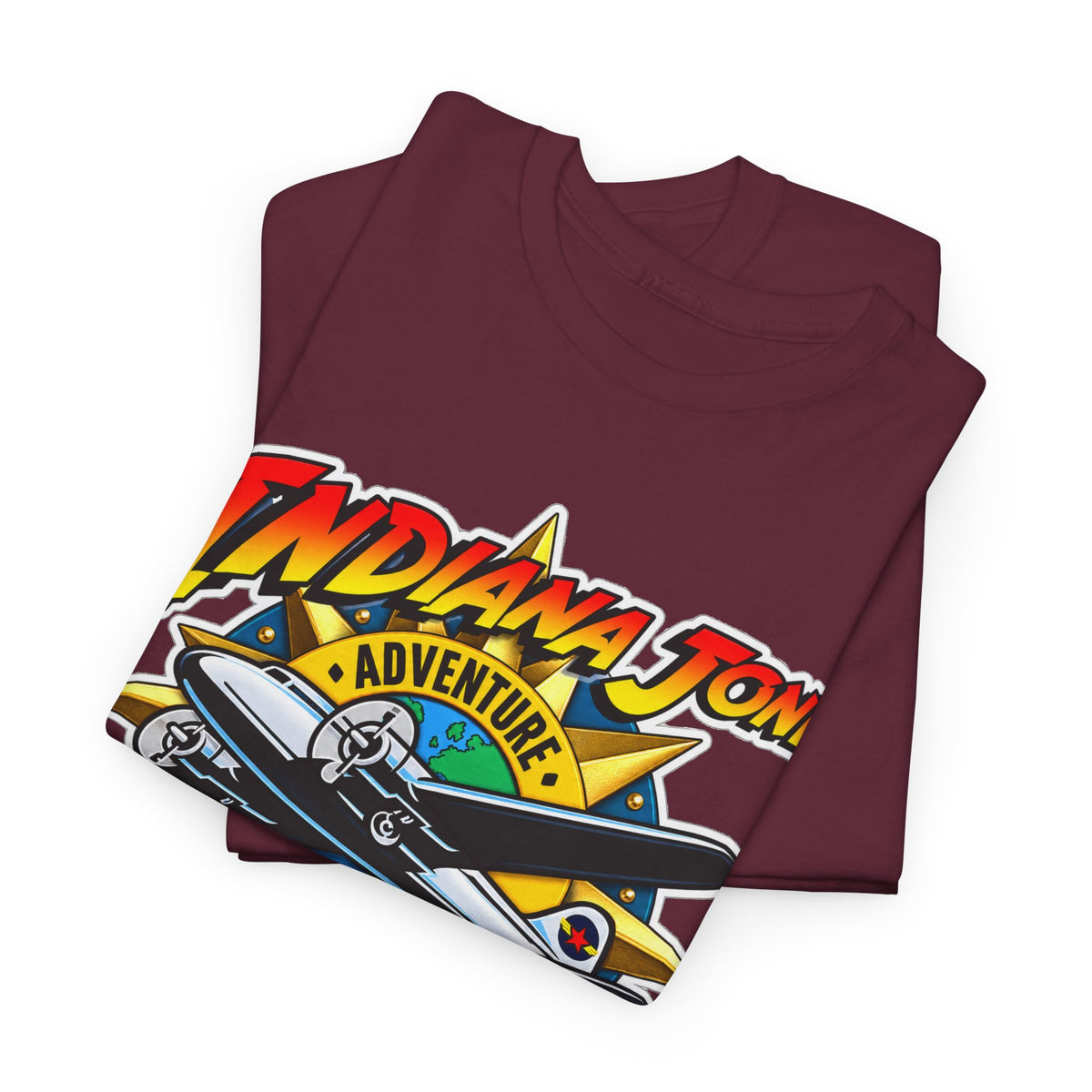 Indiana Jones Adventure Outpost Cotton T-Shirt / Tee