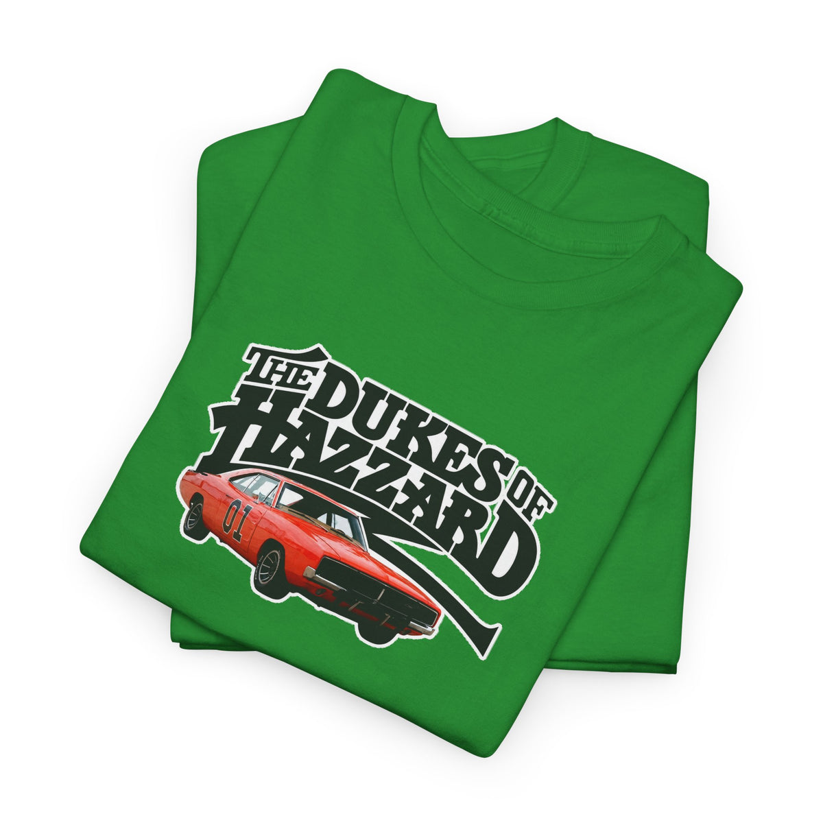 Dukes of Hazzard Charger Graphic Tee — Classic Retro TV Car Shirt