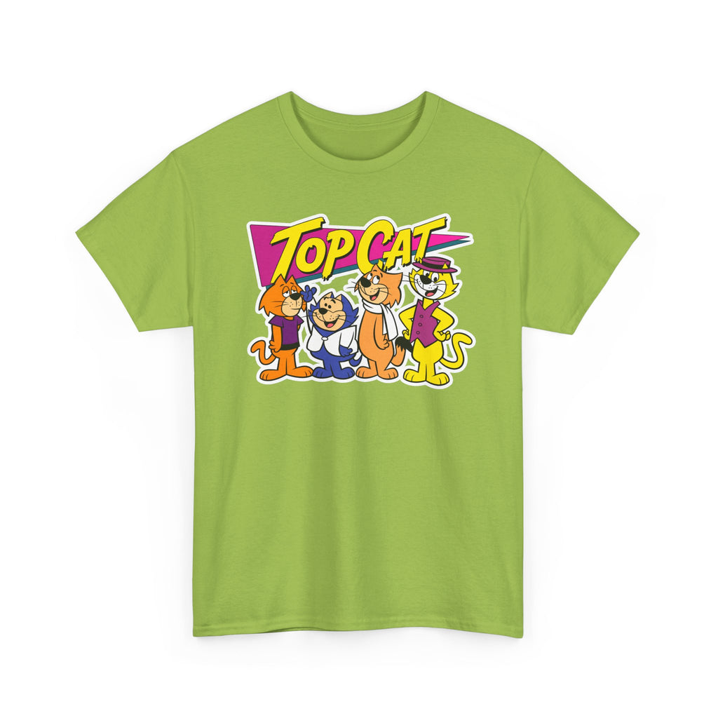 Top Cat Retro Cartoon Cotton T-Shirt / Tee