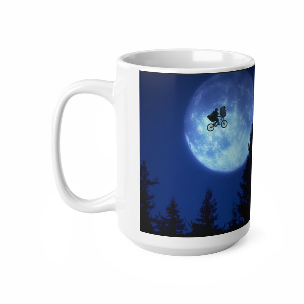 ET Moonlit Bike Ride Ceramic Mug — 11oz & 15oz Coffee Cup