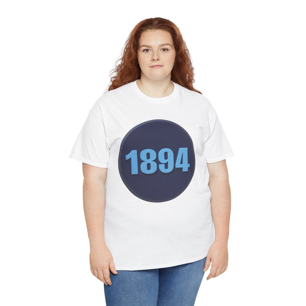 1894 Manchester City Circle Graphic Tee — Vintage Year Anniversary T-Shirt