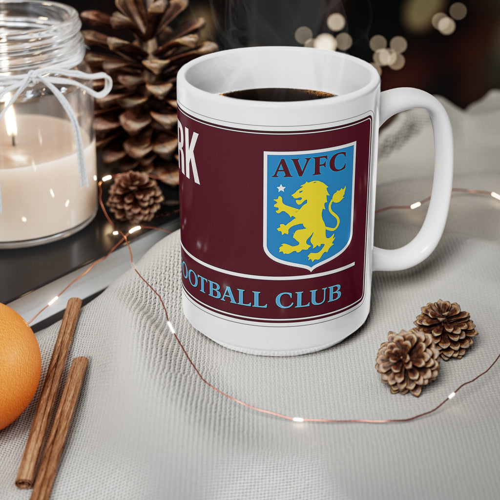 Villa Park Football Stadium Mug – Aston Villa B6 Ceramic Coffee Cup (11oz & 15oz)