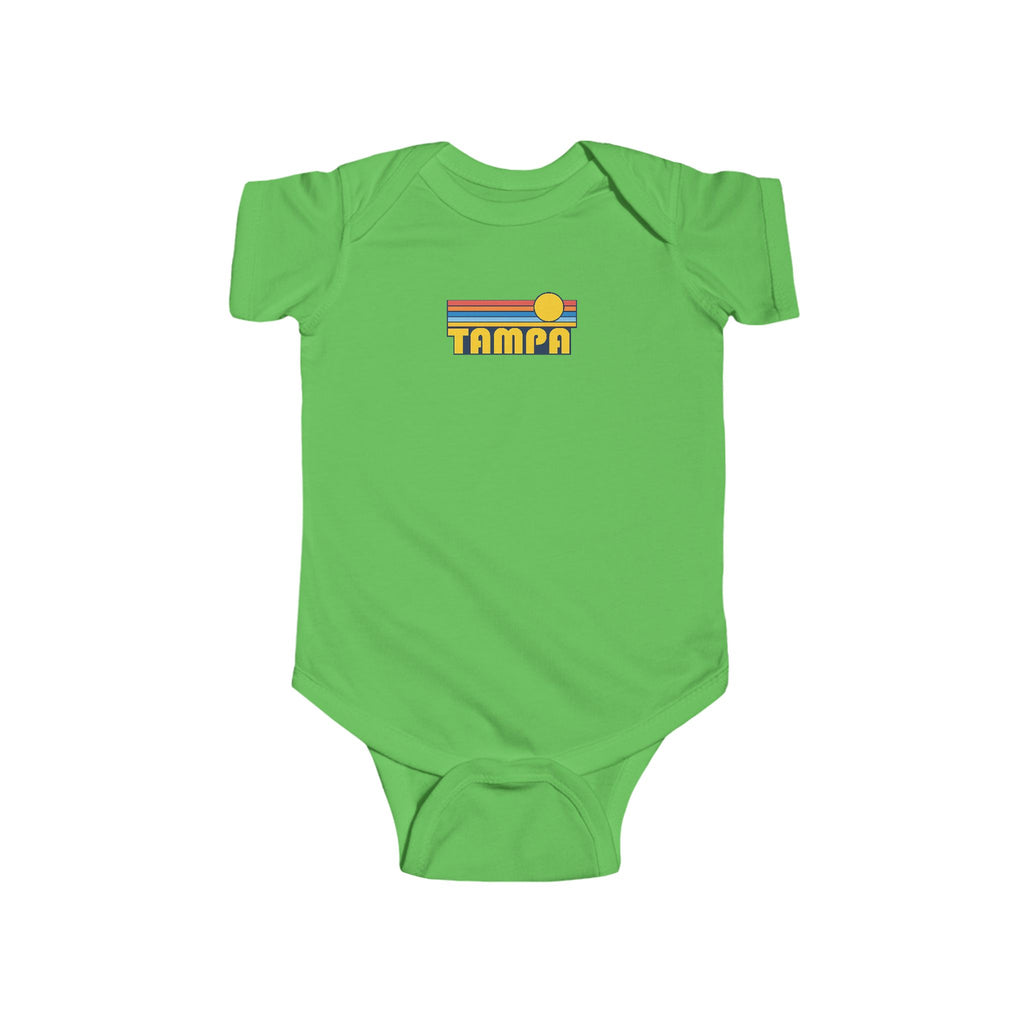 Tampa Retro Sunset Infant Bodysuit