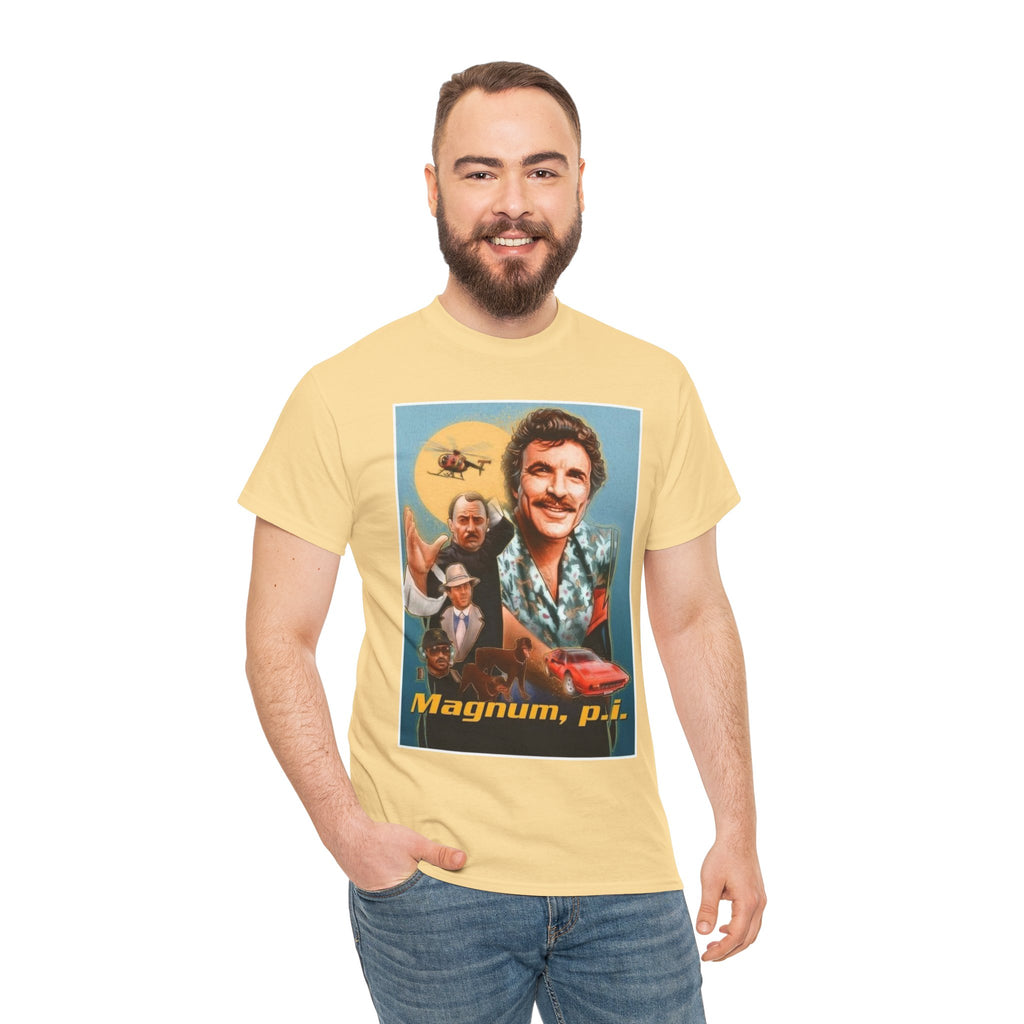 Magnum, P.I. Retro TV Show Inspired Cotton T-Shirt