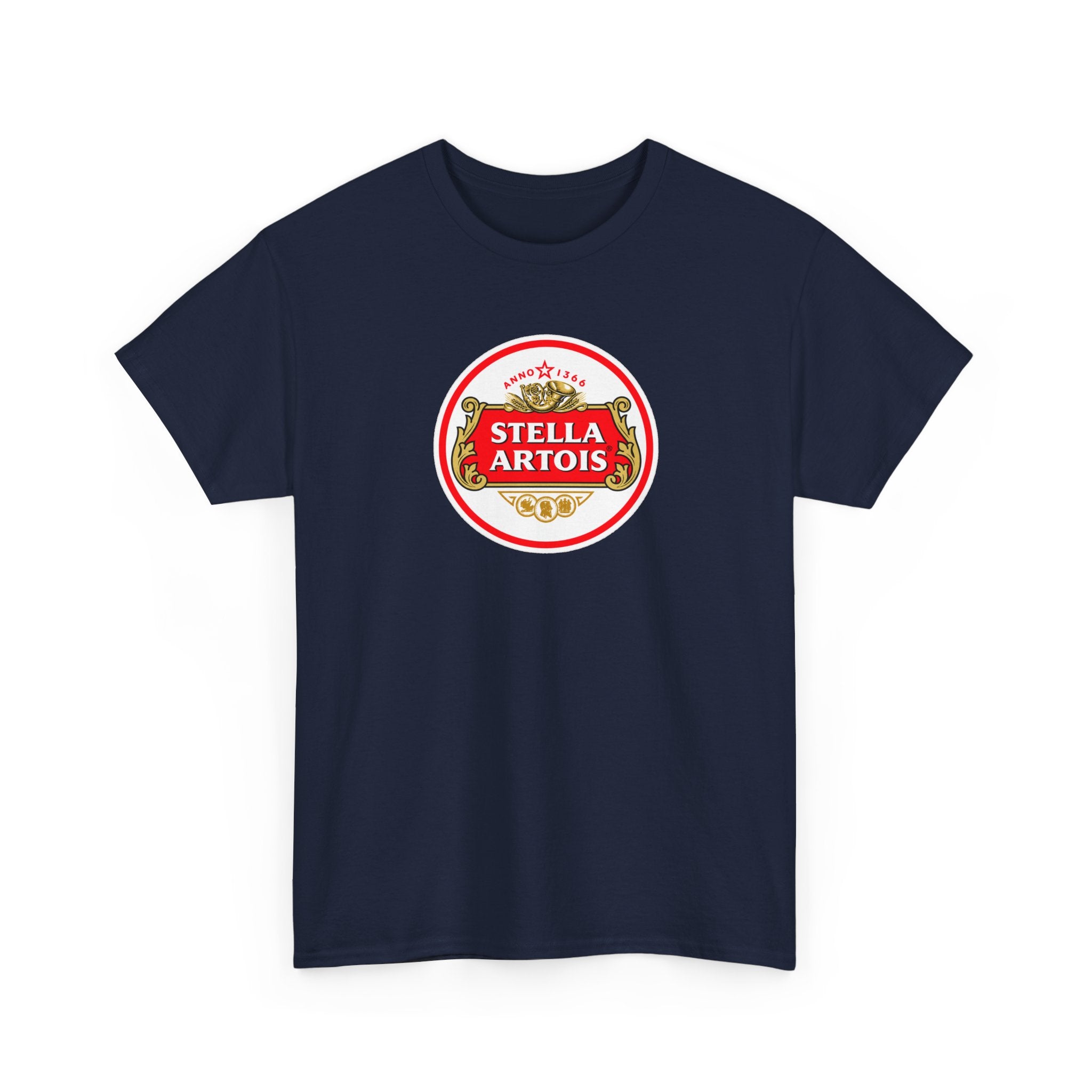 Beer Logo T-Shirt — Stella Artois Inspired Vintage Crest Tee