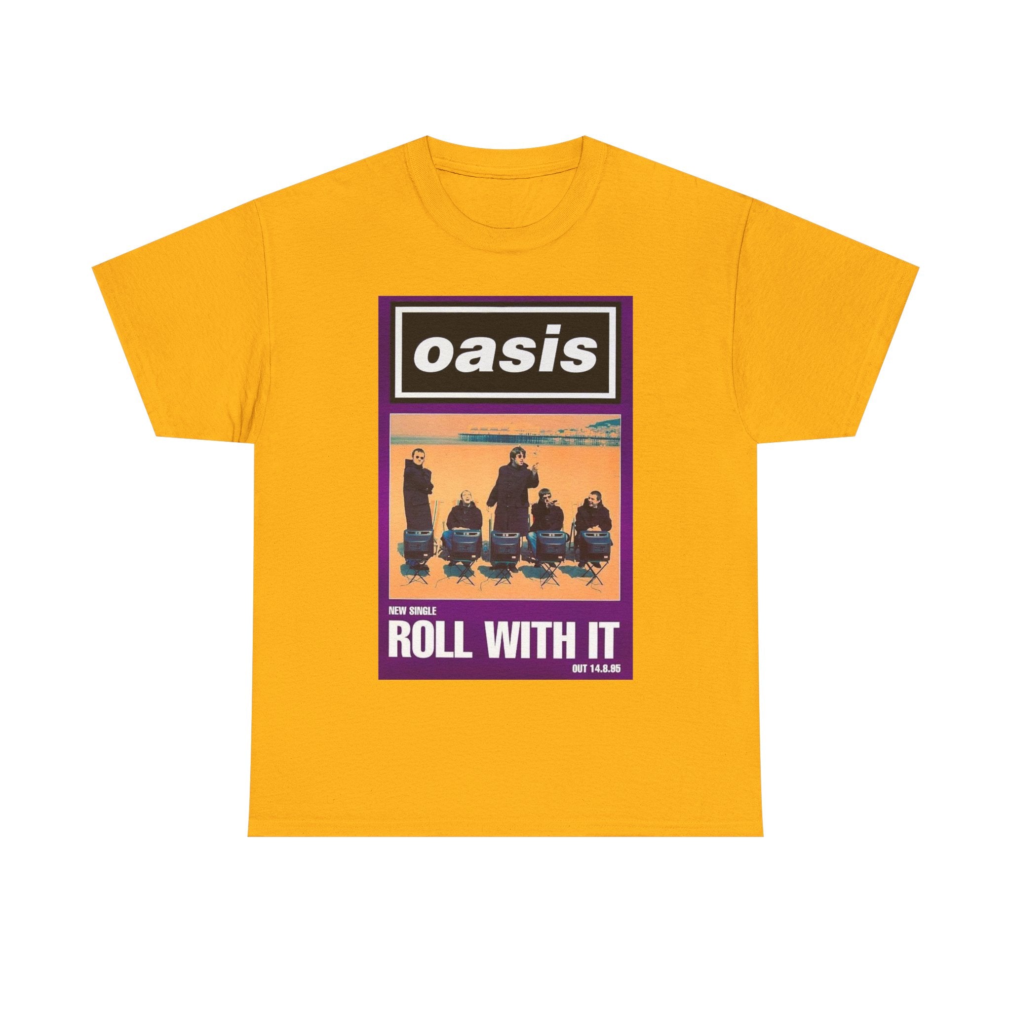 Oasis "Roll With It" Band Tee