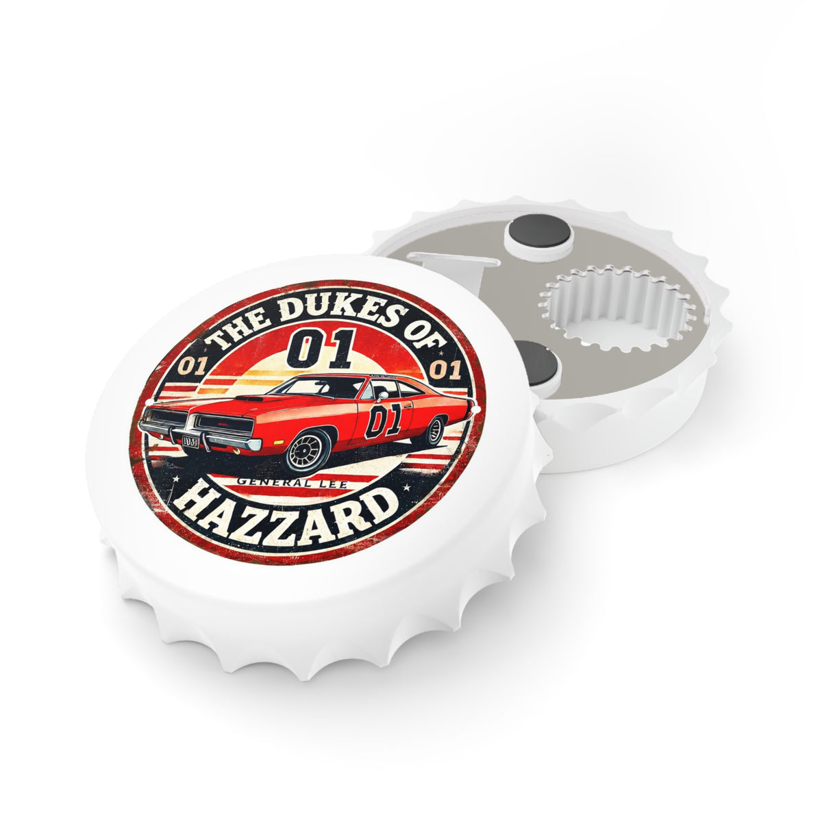 Dukes of Hazzard Bottle Opener — General Lee 01 Car Cap