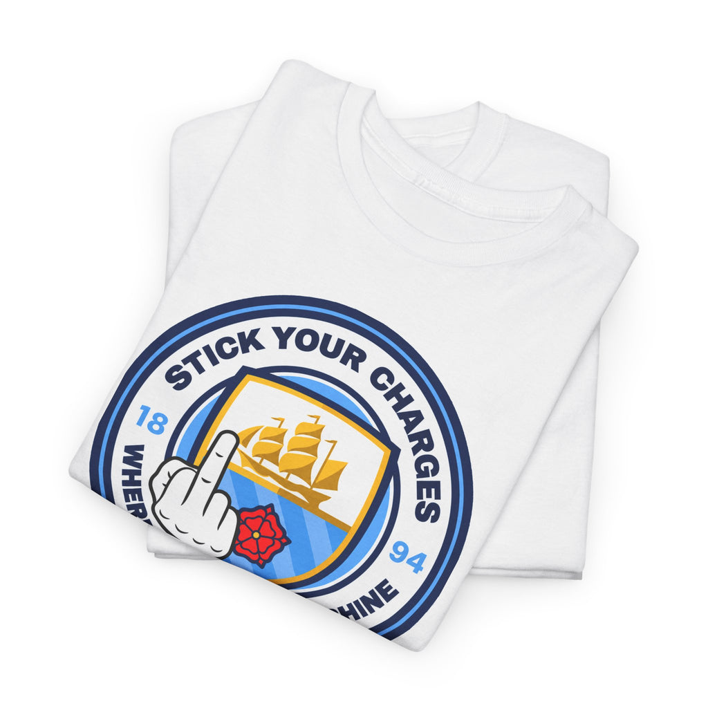 Manchester City "Stick Your Charger Where the Sun Don't Shine" Cotton t-shirt