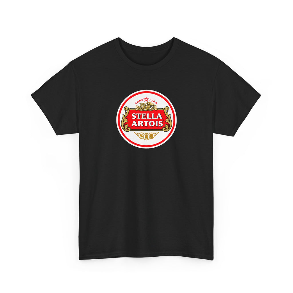 Beer Logo T-Shirt — Stella Artois Inspired Vintage Crest Tee
