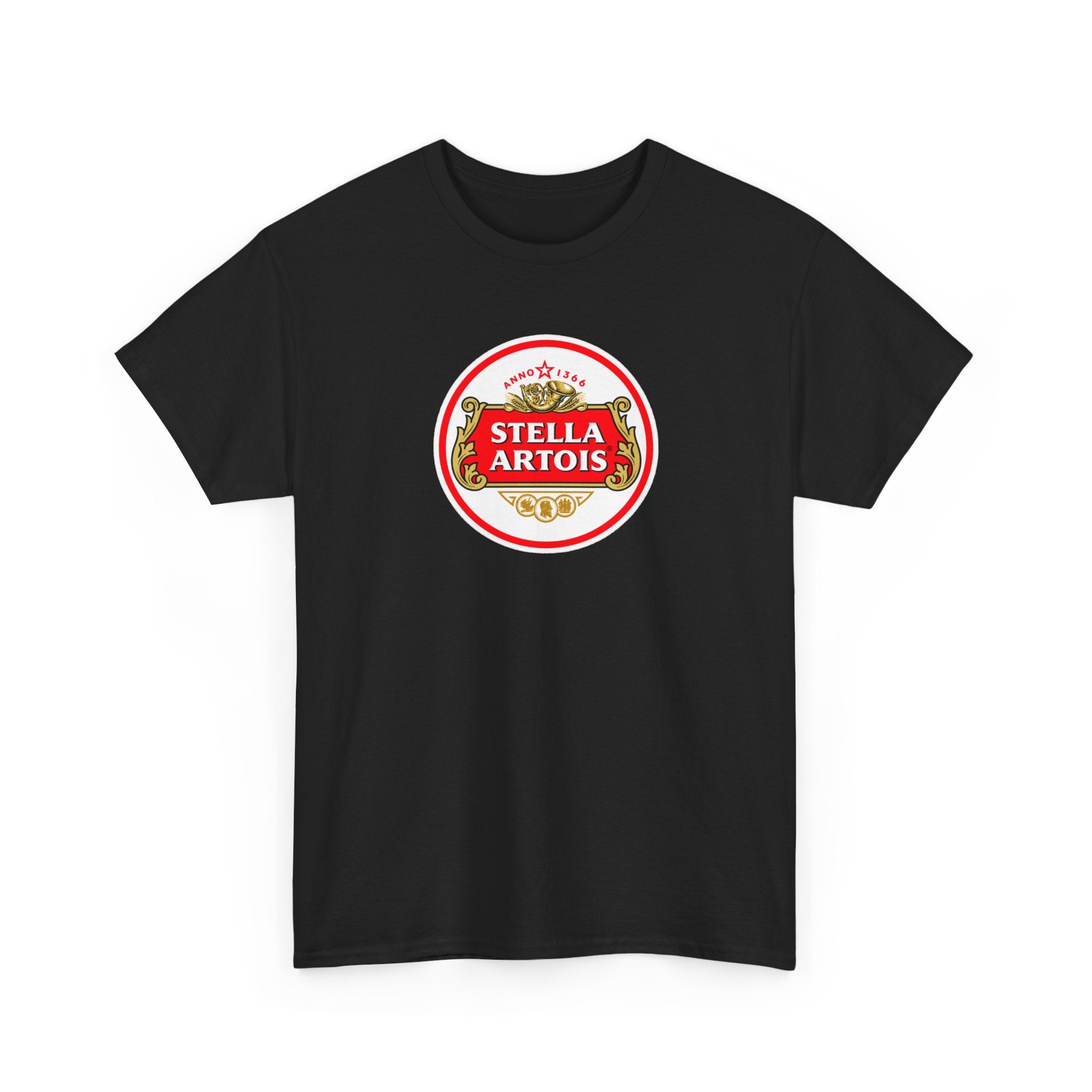 Beer Logo T-Shirt — Stella Artois Inspired Vintage Crest Tee
