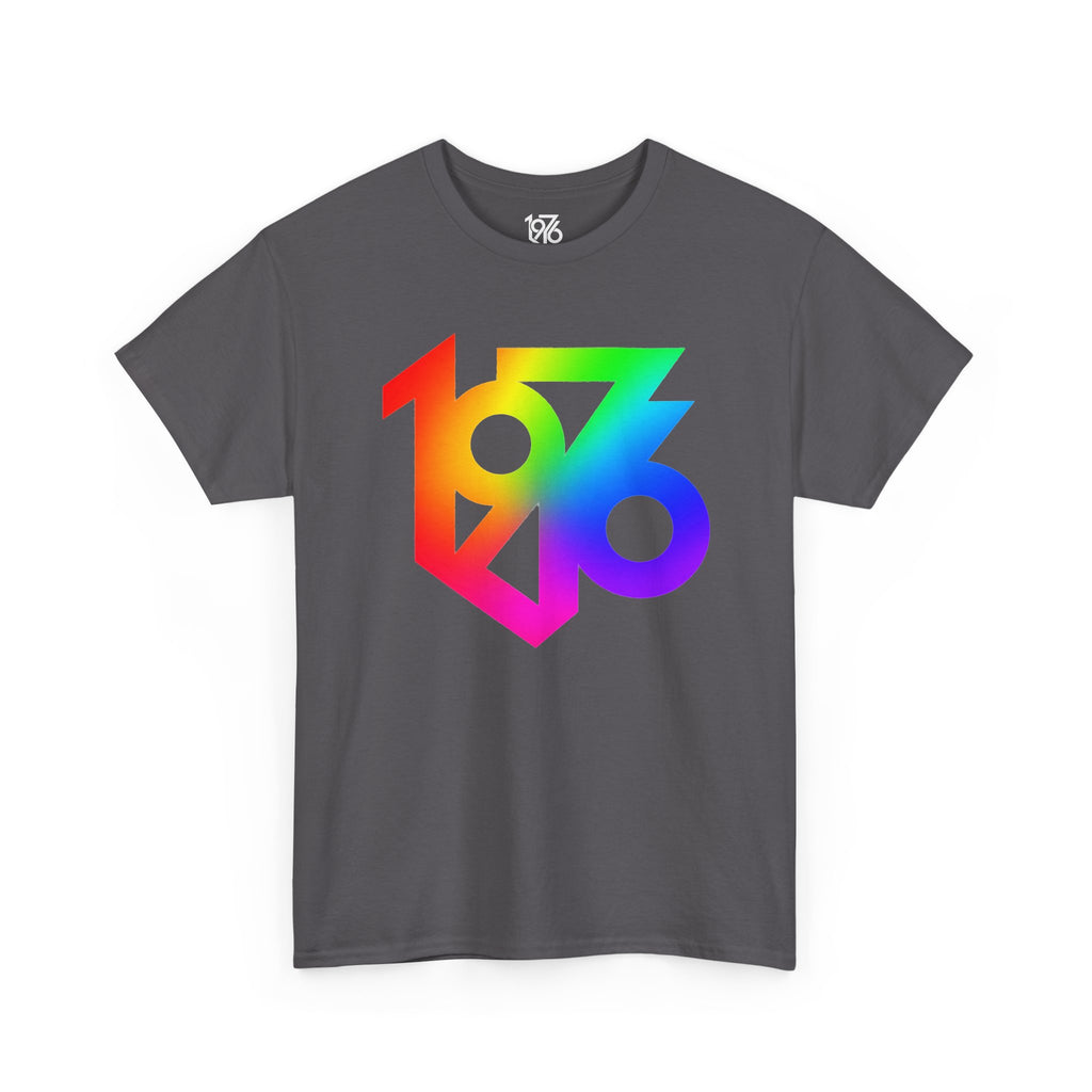 1976 Collection Rainbow Retro Tee / Cotton T-Shirt