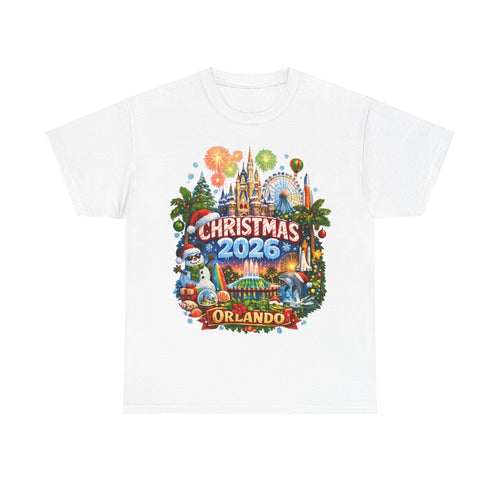 Christmas 2026 Orlando T-Shirt — Holiday Theme Park Souvenir Tee