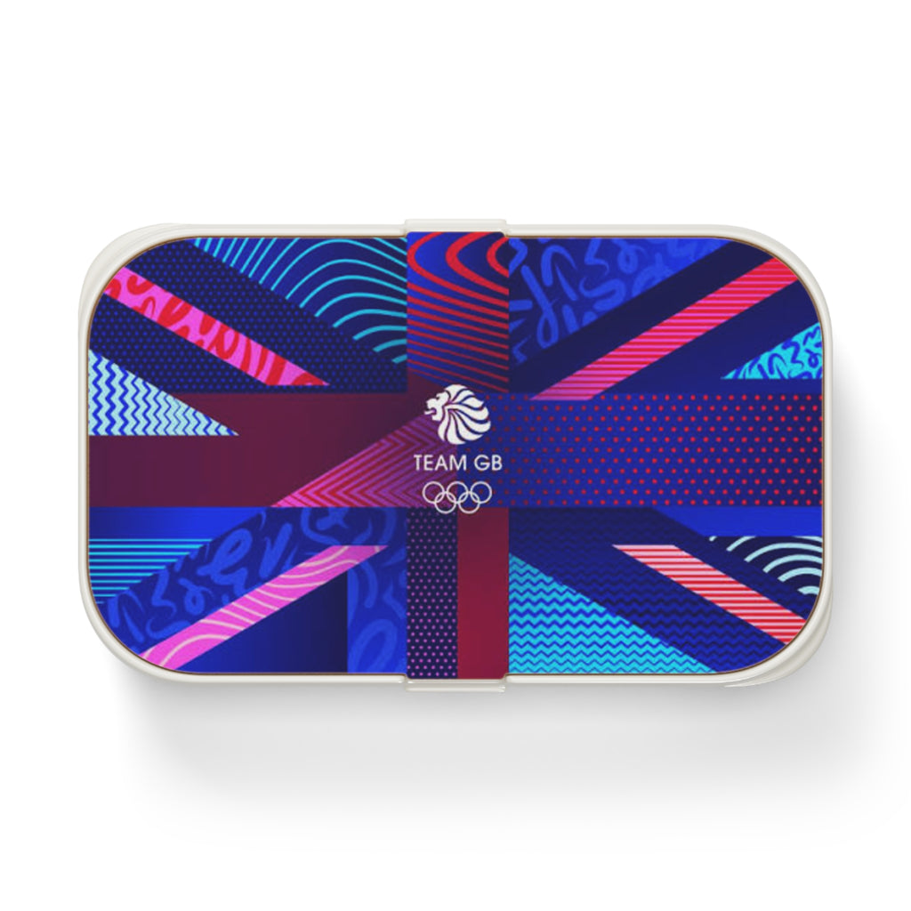 Team GB Union Jack Bento Lunch Box – Olympic-Inspired Portable Food Container