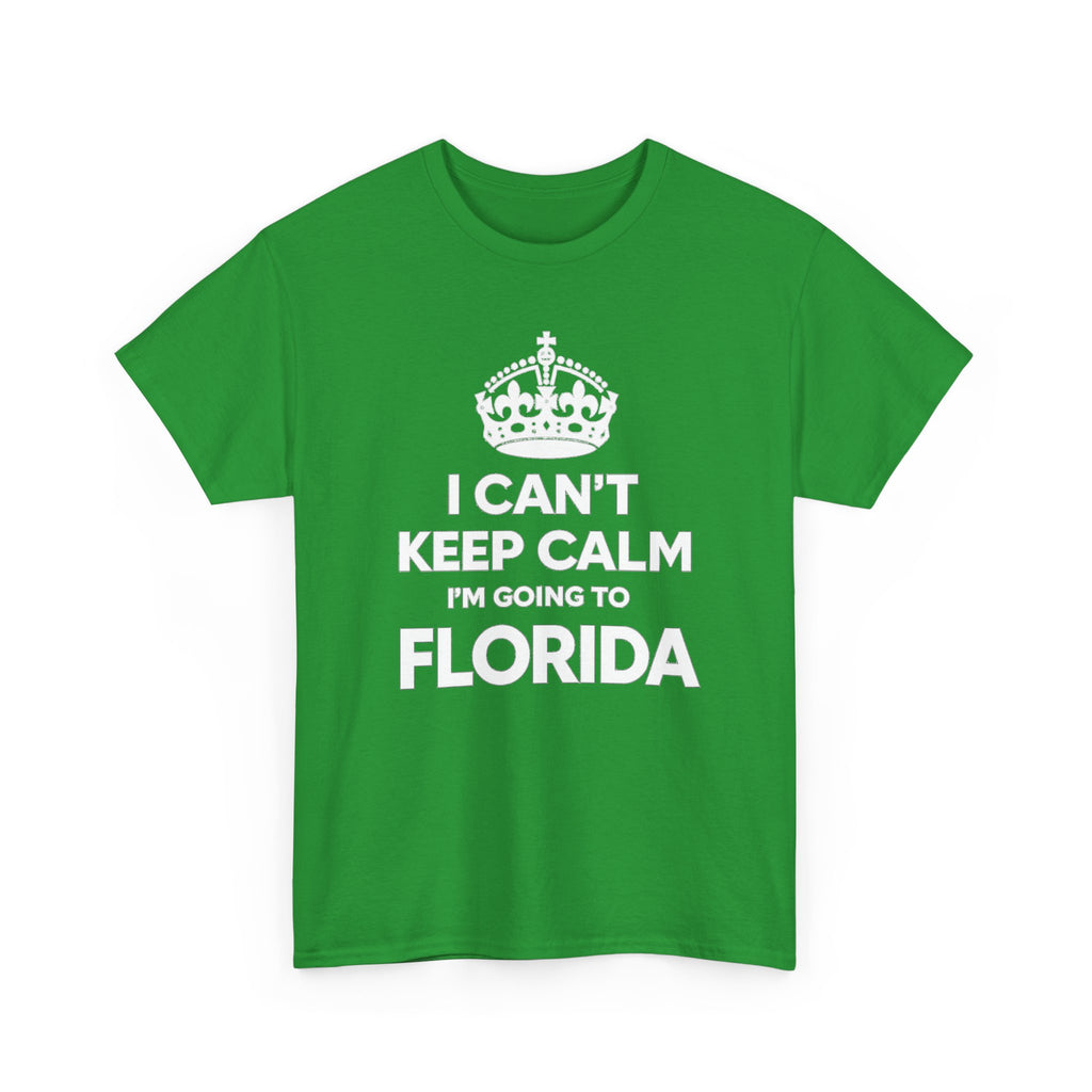 I Can't Keep Calm — Florida Vacation T-Shirt