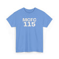 MCFC 115 T-Shirt — Vintage Football Club Number Tee