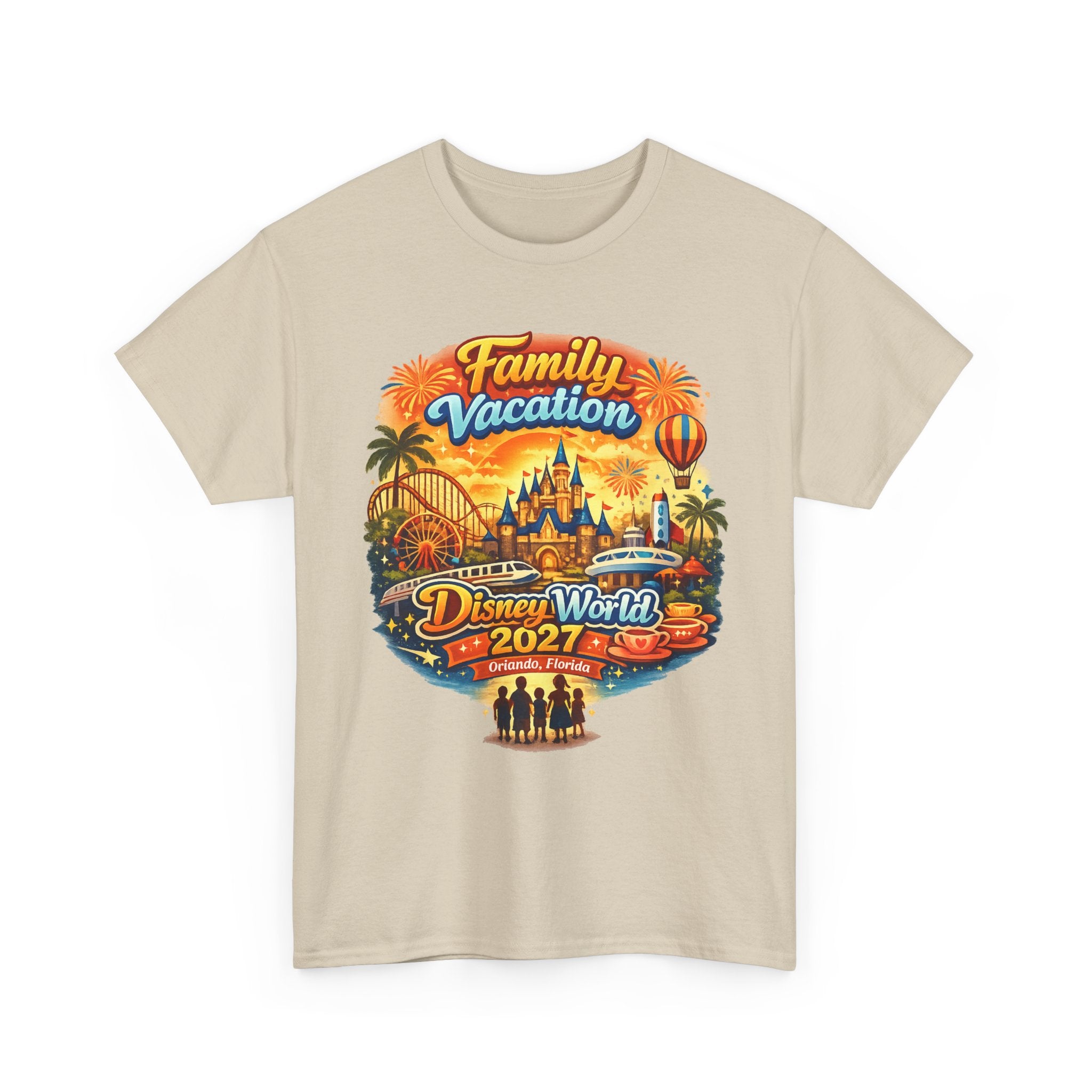 Family Vacation 2027 Tee — Theme Park Souvenir Shirt