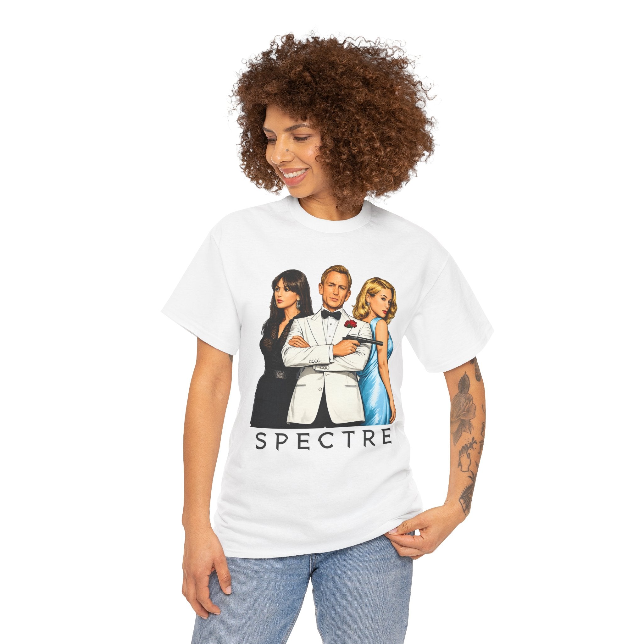James Bond Spectre Movie Poster Tee — Retro James Bond Style Graphic T-Shirt