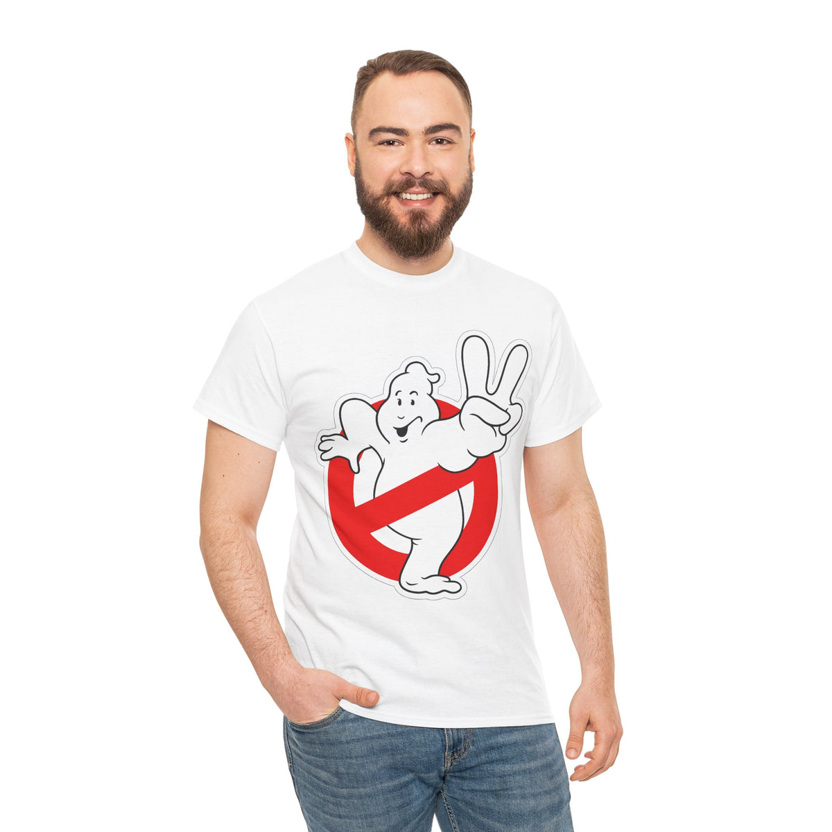Ghostbusters 2 Logo Tee — Classic Retro Movie Graphic T-Shirt